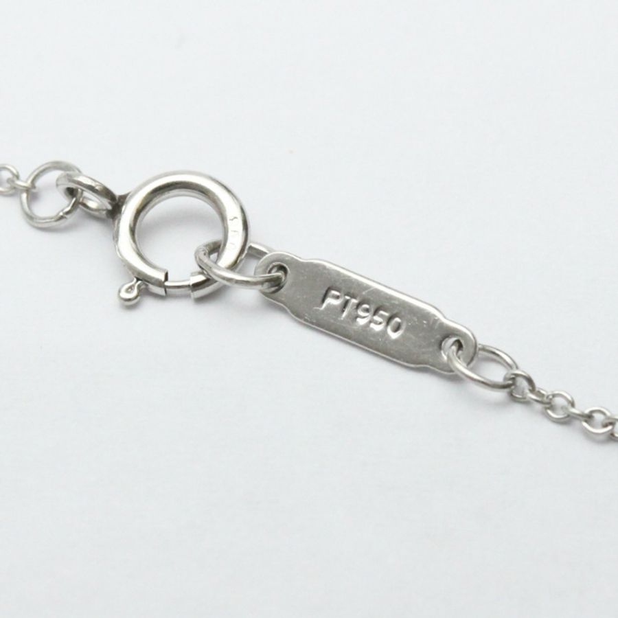 【日本直送】TIFFANY 小十字架項鍊鑽石鉑金 Pt950 吊墜項鍊 BF558529-7