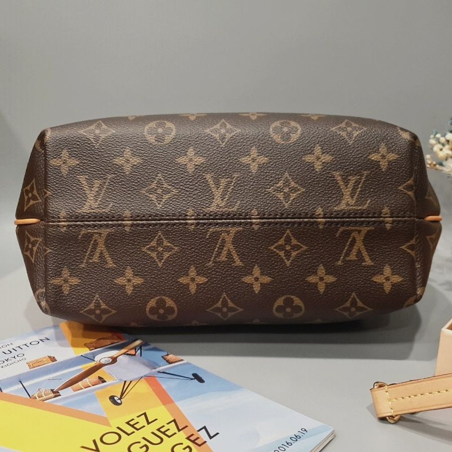 Louis Vuitton LV 老花字紋 TURENNE 抓皺 二用包/斜背包/肩背包M48814-6