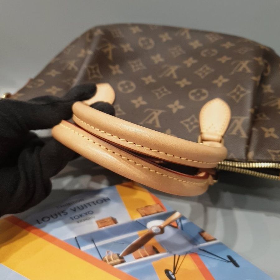 Louis Vuitton LV 老花字紋 TURENNE 抓皺 二用包/斜背包/肩背包M48814-10