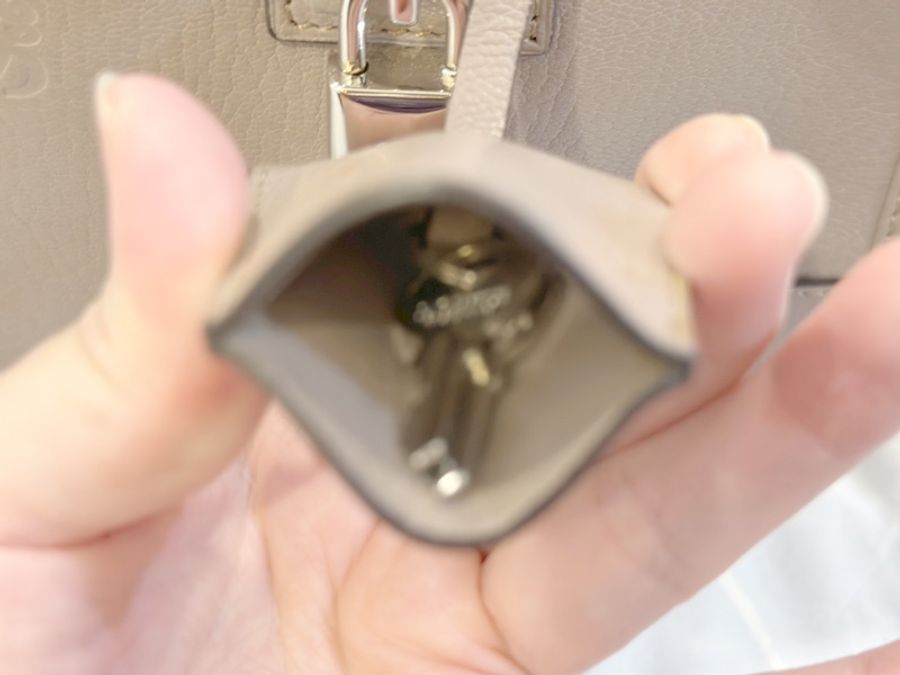Loewe Amazona 28 山羊皮 Ceniza 灰-2