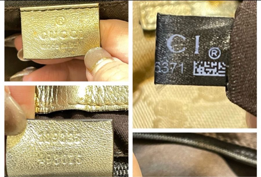 Gucci 古馳 托特包 手提包 肩背包 時尚奢華金-8