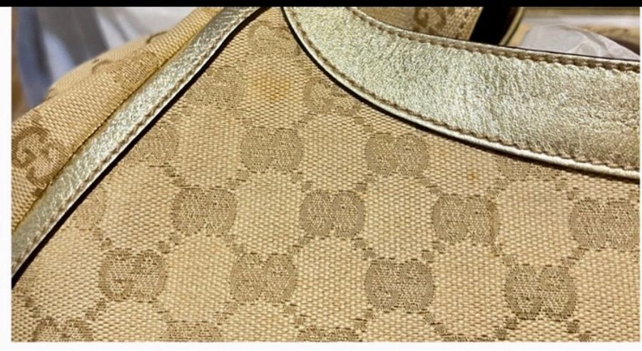 Gucci 古馳 托特包 手提包 肩背包 時尚奢華金-12