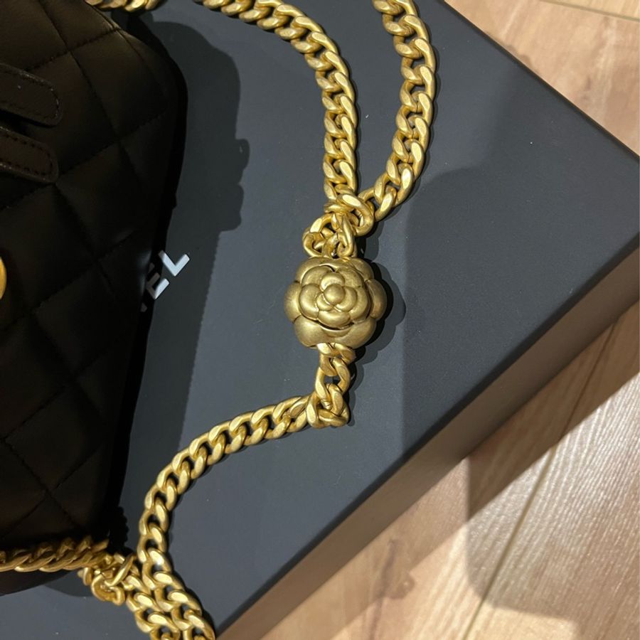 香奈兒CHANEL 23S山茶花長盒子包👛少用閒置包包👜保存防潮箱-4