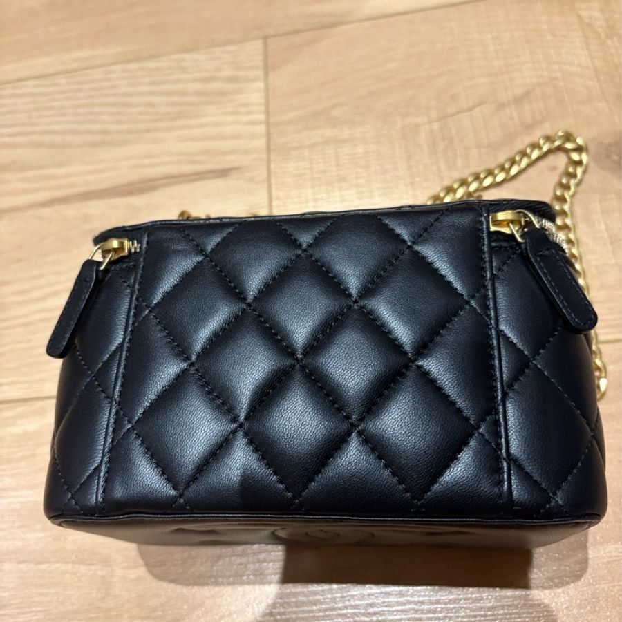 香奈兒CHANEL 23S山茶花長盒子包👛少用閒置包包👜保存防潮箱-6