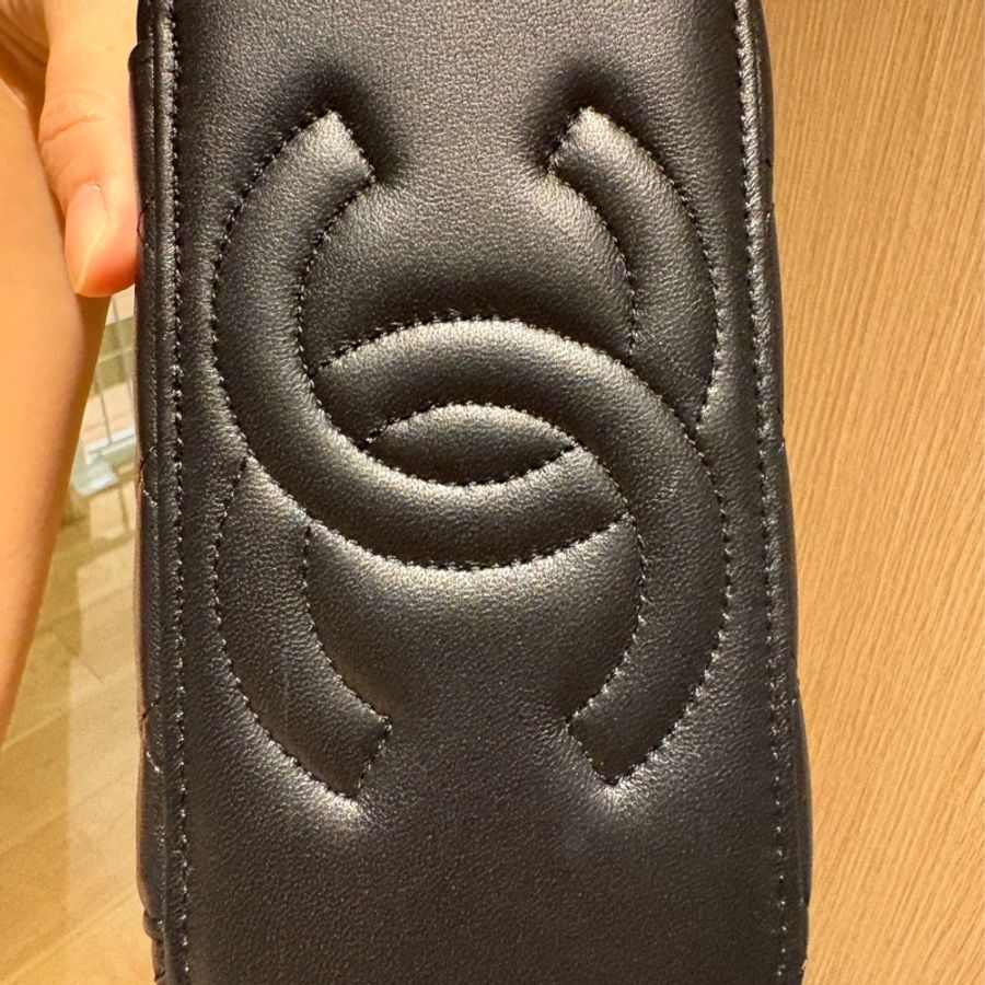 香奈兒CHANEL 23S山茶花長盒子包👛少用閒置包包👜保存防潮箱-11