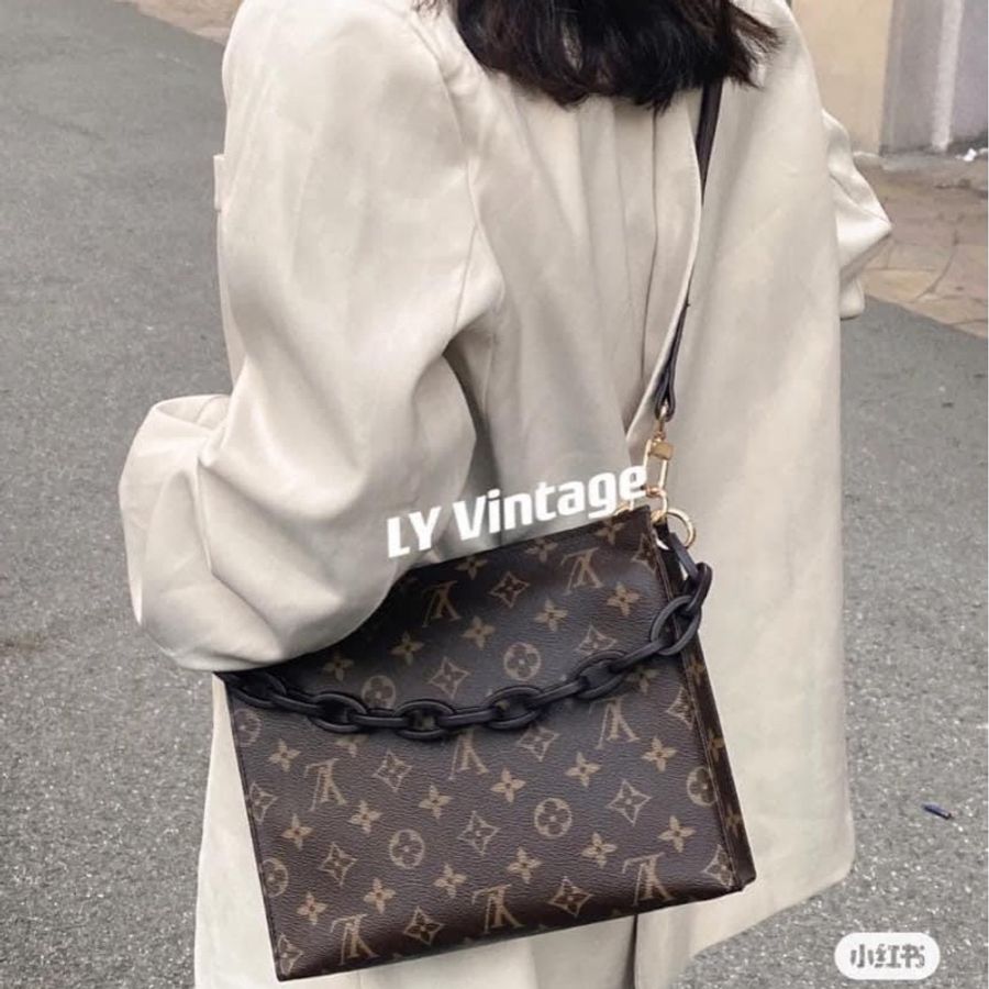 (保留中)Louis Vuitton 化妝包 洗漱包 盥洗包 26cm《已改造可斜背》-5