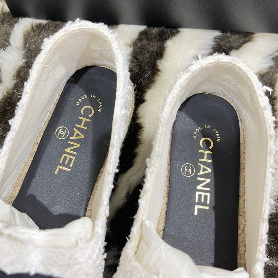 Chanel 香奈兒草編鞋-5