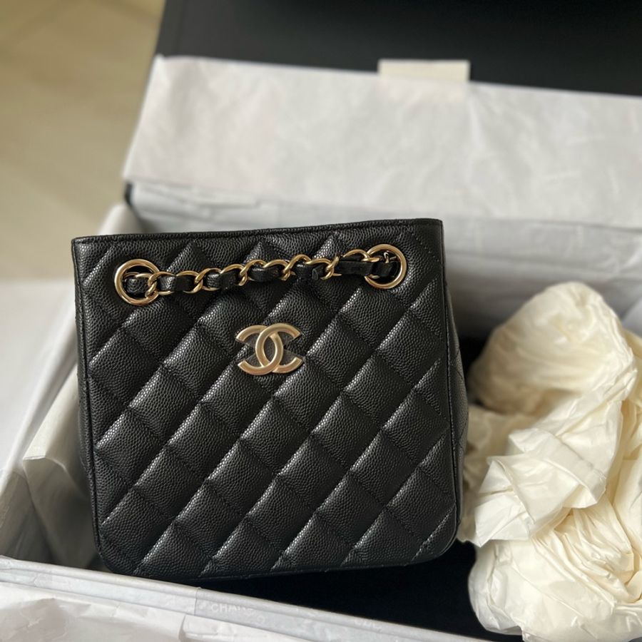 ［把握最後機會］CHANEL 迷你水桶 荔枝牛皮 mini bucket bag / mini tote-2