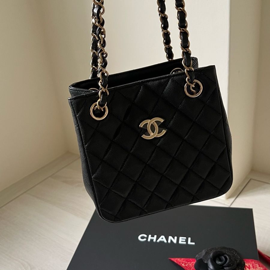 ［把握最後機會］CHANEL 迷你水桶 荔枝牛皮 mini bucket bag / mini tote-5
