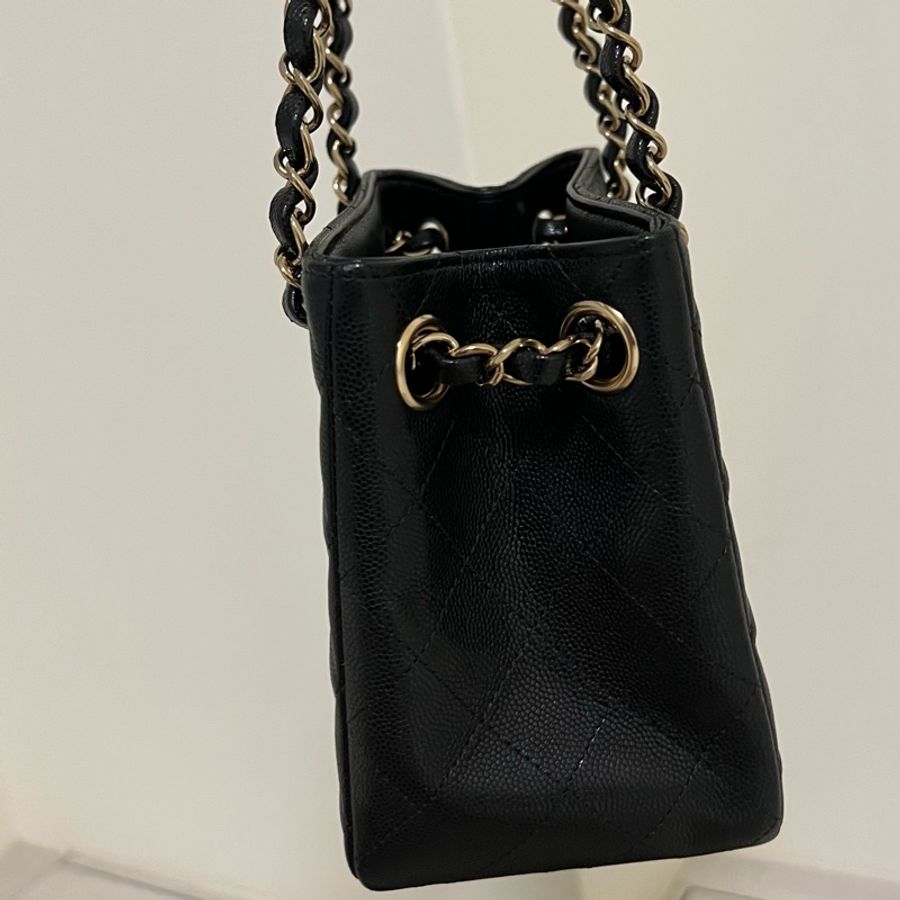 ［把握最後機會］CHANEL 迷你水桶 荔枝牛皮 mini bucket bag / mini tote-7