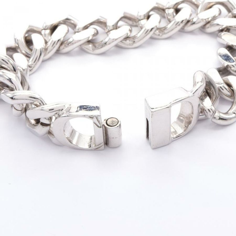 【日本直送】中古Dior HOMME[B]CD ICON 手鍊手環 銀色-2
