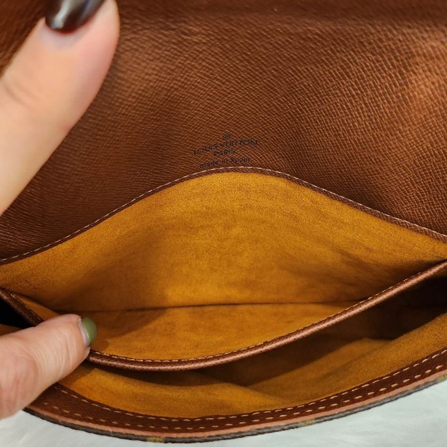 🎀👜MD 曼蒂二手精品👜🎀 LV老花經典橫版長肩帶王菲包 斜背包 Musette Tango-6