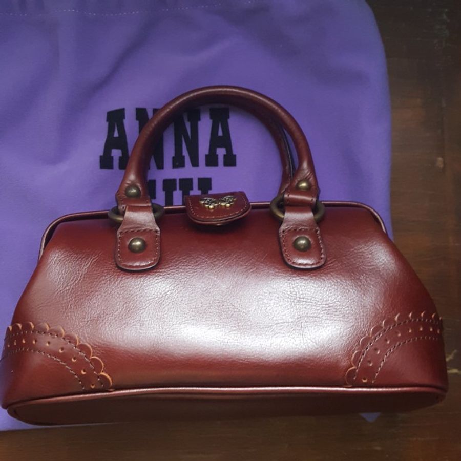 anna sui 牛皮 醫生包-4