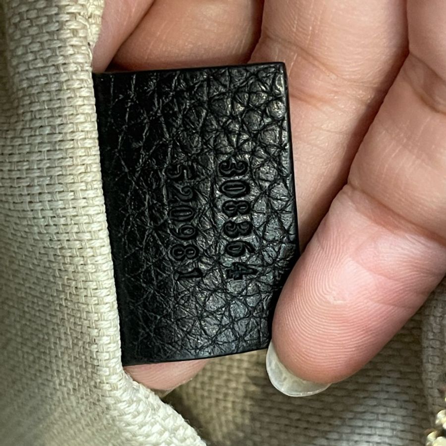古馳 GUCCI 308364 Soho Disco 黑色牛皮 流蘇相機包 斜背包 肩背包 斜挎包-8