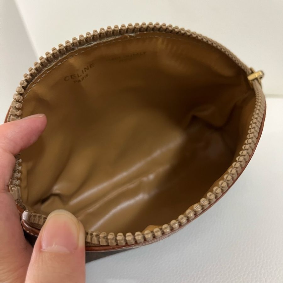 Celine Vintage 老花手拿包-11