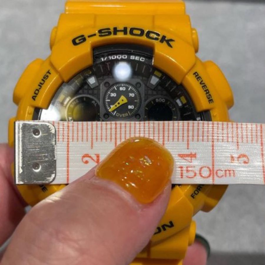 CASIO G-SHOCK 大黃蜂潮流重裝錶 GA-100A(男錶)-1
