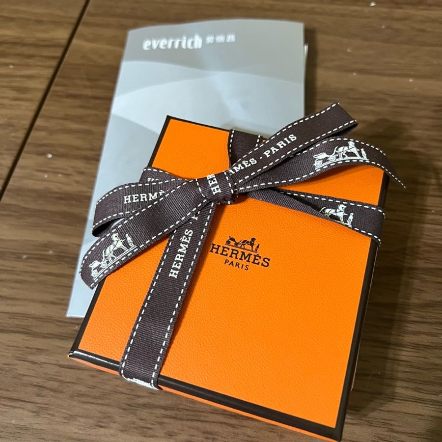 ［全新］Hermès 愛馬仕 MINI POP H 耳環 黑金 含購證影本-5