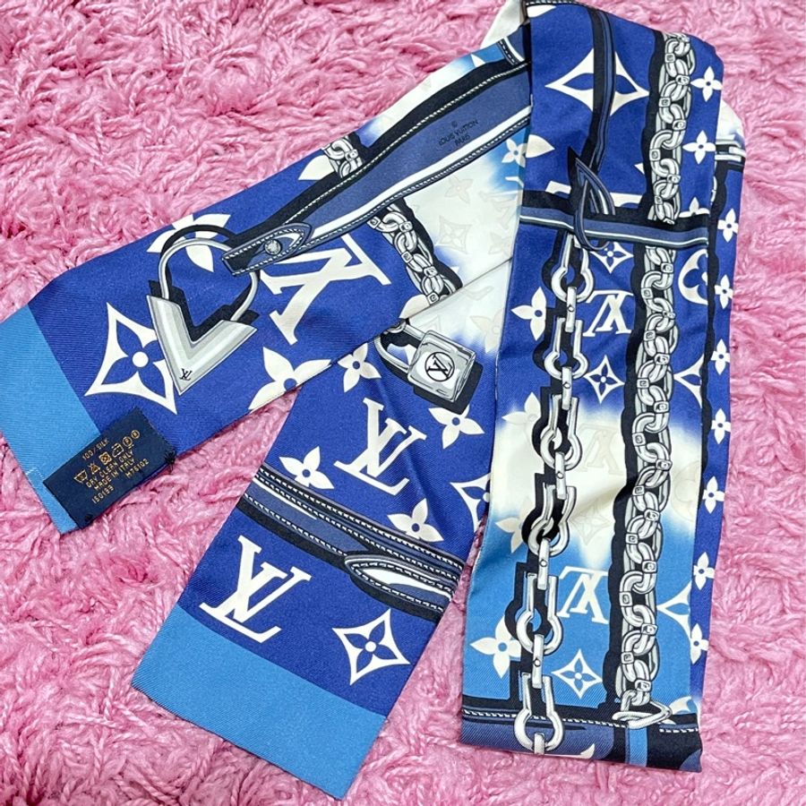 LV長版100全絲巾-0