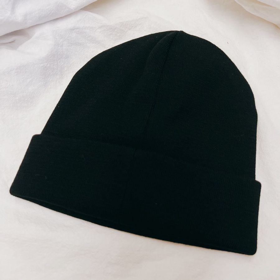 givenchy logo 羊毛帽Ribbed Logo Wool Beanie-4