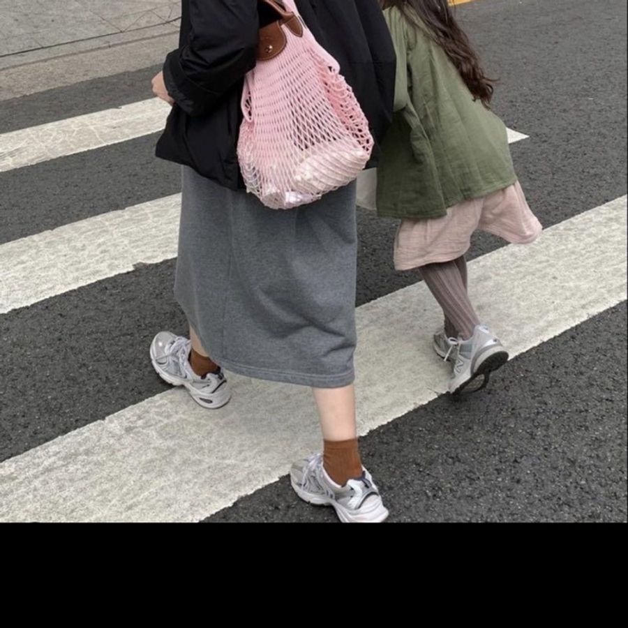 100%正品LONGCHAMP LE PLIAGE FILET TOTE BAG粉色漁網包 魚網包編織包 網袋 網包-1