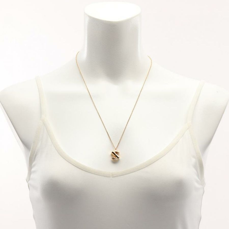 中古LOUIS VUITTON[AB]LV＆ME S 最初的 项链 GP 金色-3