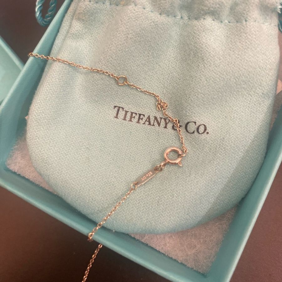 Tiffany&Co. Infinity 經典永恆無限純銀項鍊-4