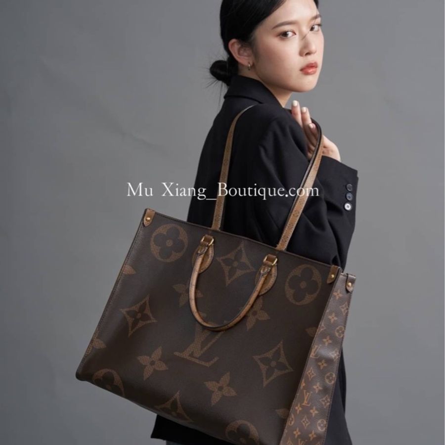 LV OnTheGo GM 經典老花款-12