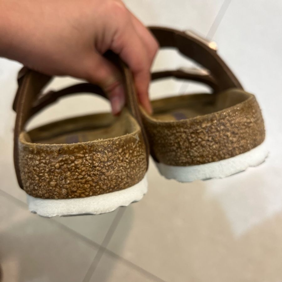 勃肯鞋 BIRKENSTOCK 玫瑰金古銅色-4