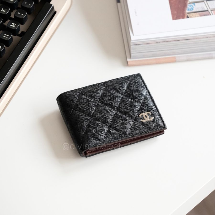 Chanel 23p unisex cardholder 中性款對開卡包-0