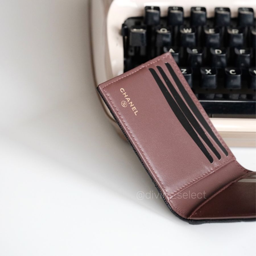 Chanel 23p unisex cardholder 中性款對開卡包-4
