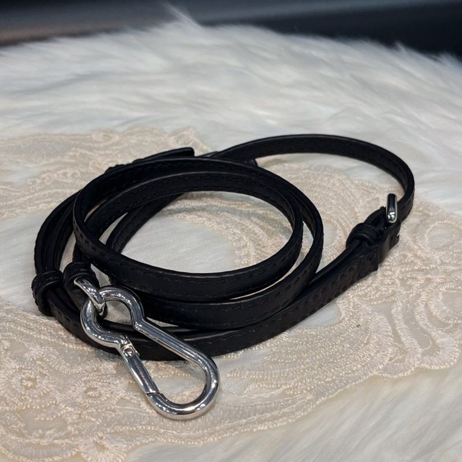 MARC JACOBS MJ 黑色 亮面皮革 手提包/斜背包/肩背包-10