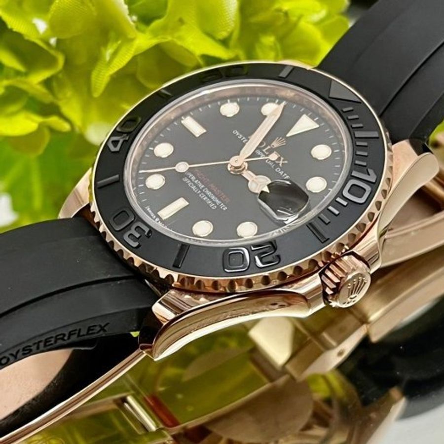 ROLEX 勞力士 永恆玫瑰金 遊艇 Yacht-Master 268655 37MM-1