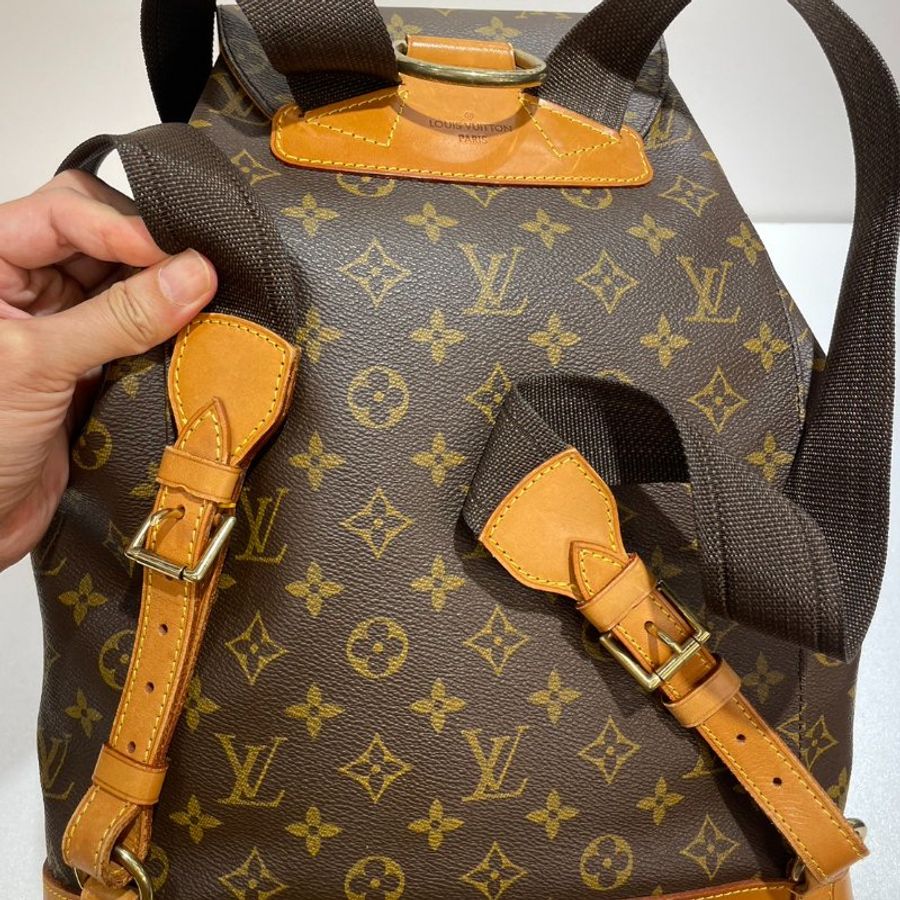 LV 經典老花 大 後背包 / 雙肩包 M51135 vintage 88新-3