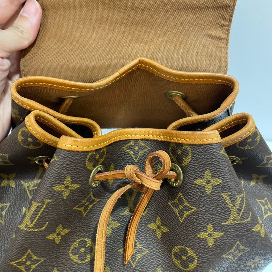 LV 經典老花 大 後背包 / 雙肩包 M51135 vintage 88新-8