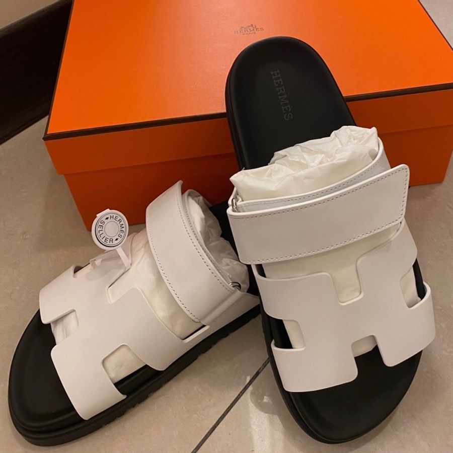 Hermès 愛馬仕 Chypre二舅拖鞋 37.5-1