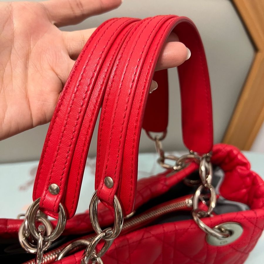 Lady Dior 鏈條手提包-13