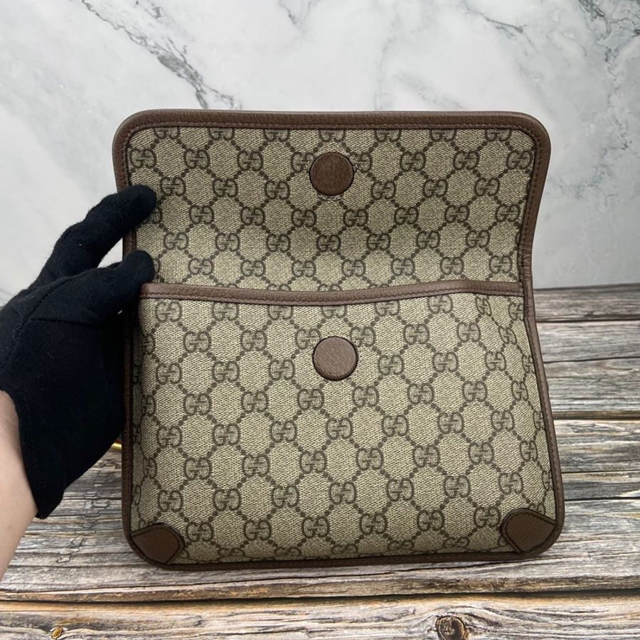 #GUCCI Neo Vintage GG Supreme 帆布虎頭 #腰包 / #胸口包 /#斜背包 / #肩背包-18