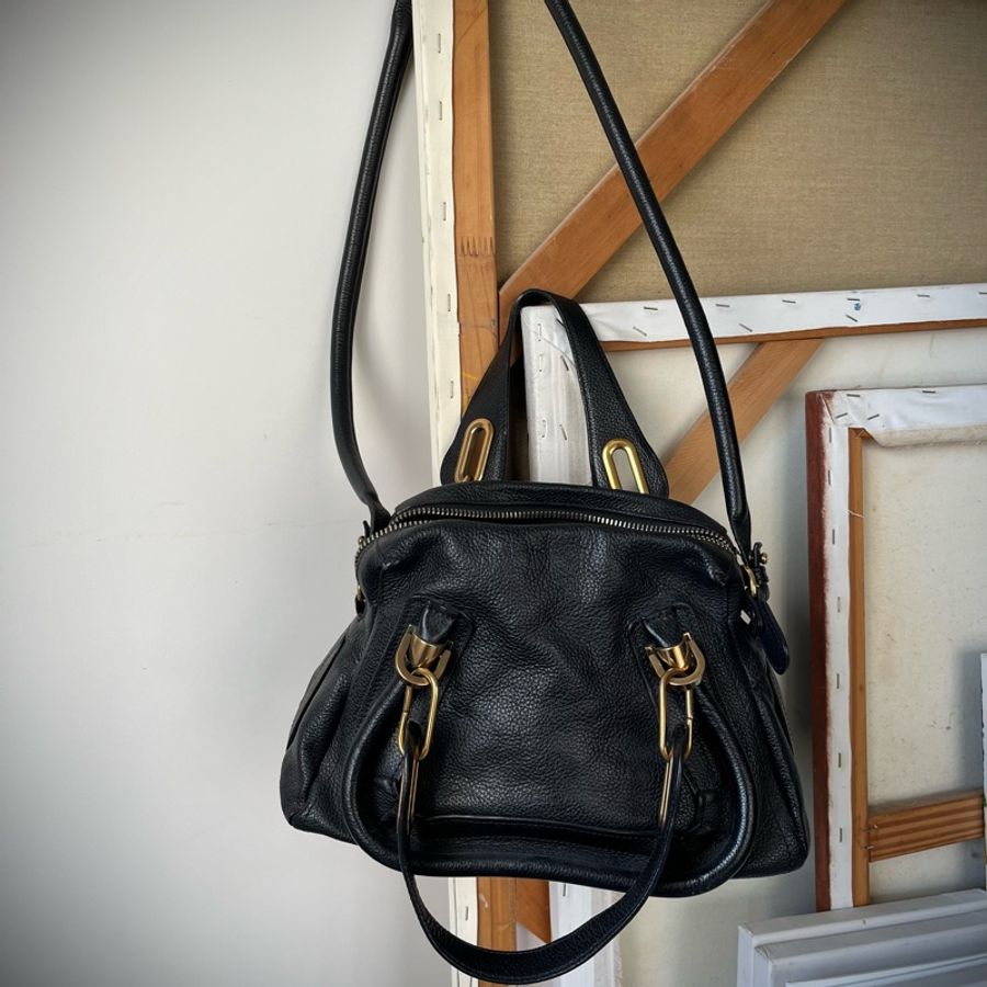 Chloe mini Paraty 黑色-1
