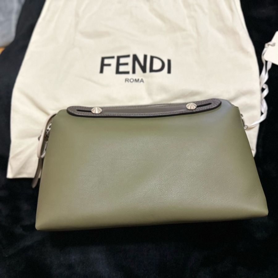 FENDI 綠 by the way Boston 肩背/手提包-4