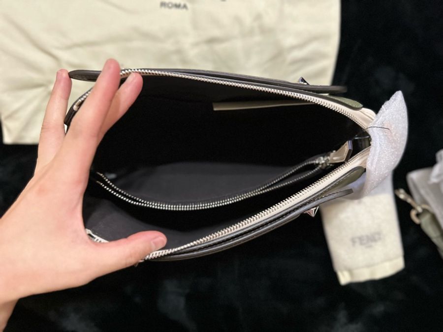 FENDI 綠 by the way Boston 肩背/手提包-6