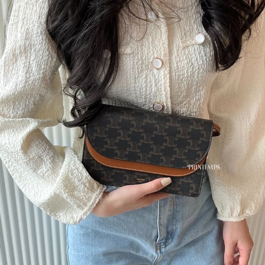 ⚠️待補貨|CELINE|凱旋老花大容量WOC-2