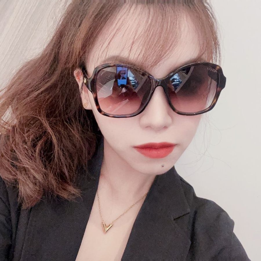 GUCCI 側邊小金雙G 玳瑁 琥珀 墨鏡-2