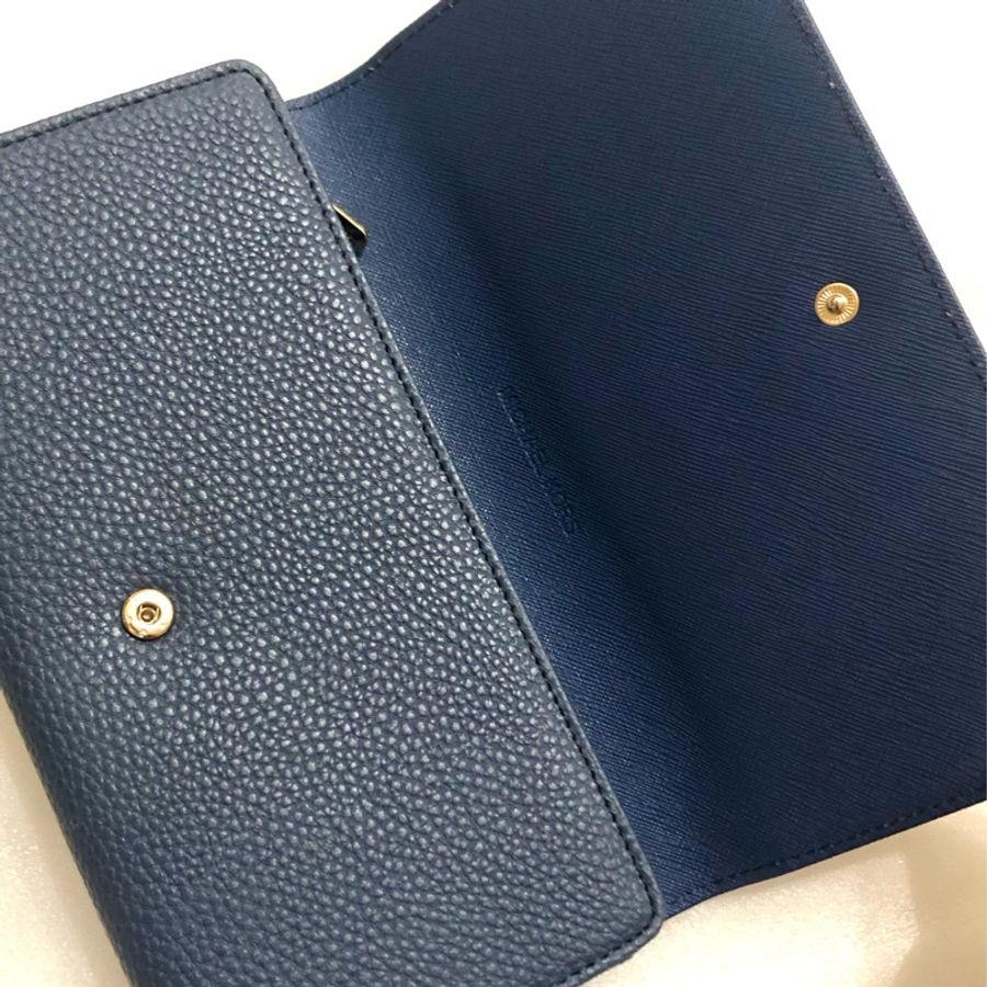 MICHAEL KORS MK 皮質 長夾 卡夾 扁包 精品 皮夾 logo 女用-4