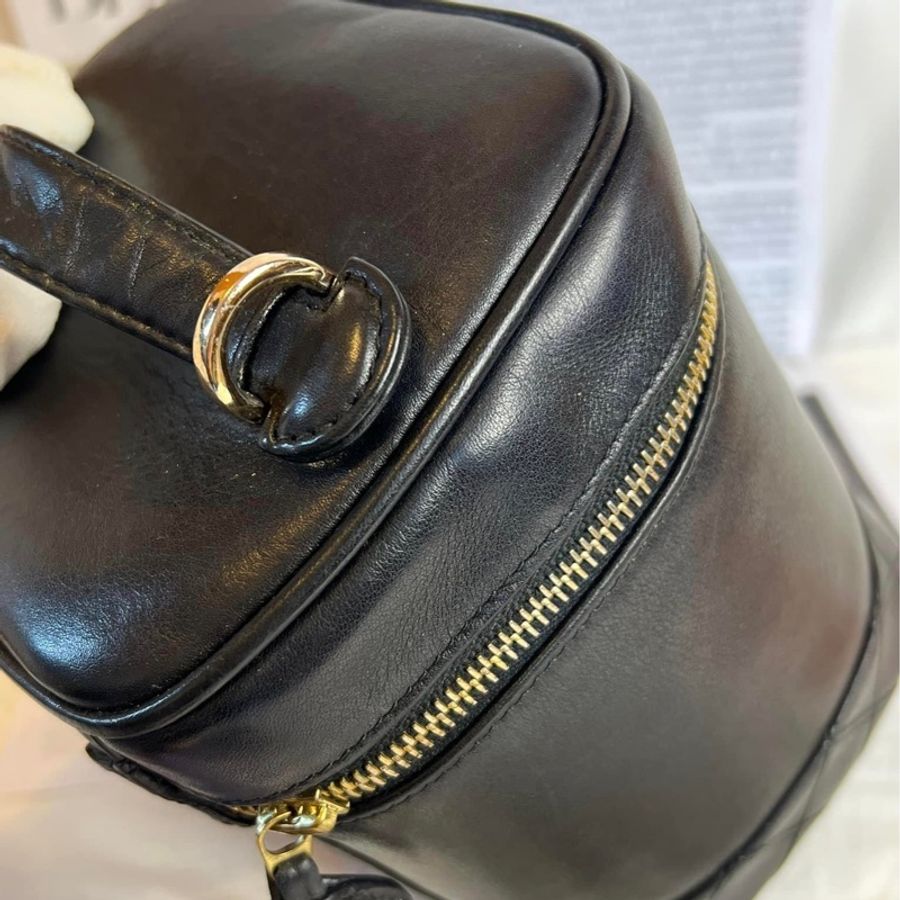 Chanel vintage 化妝包/化妝箱《已改造可斜背》-9