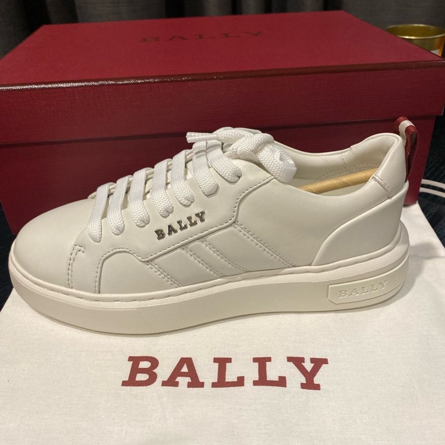 全新 BALLY 增高 休閒鞋 小白鞋-1