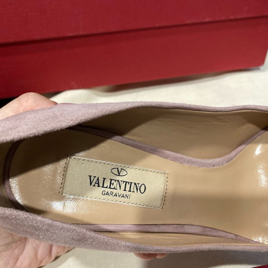 卯釘鞋valentino 高跟鞋-7