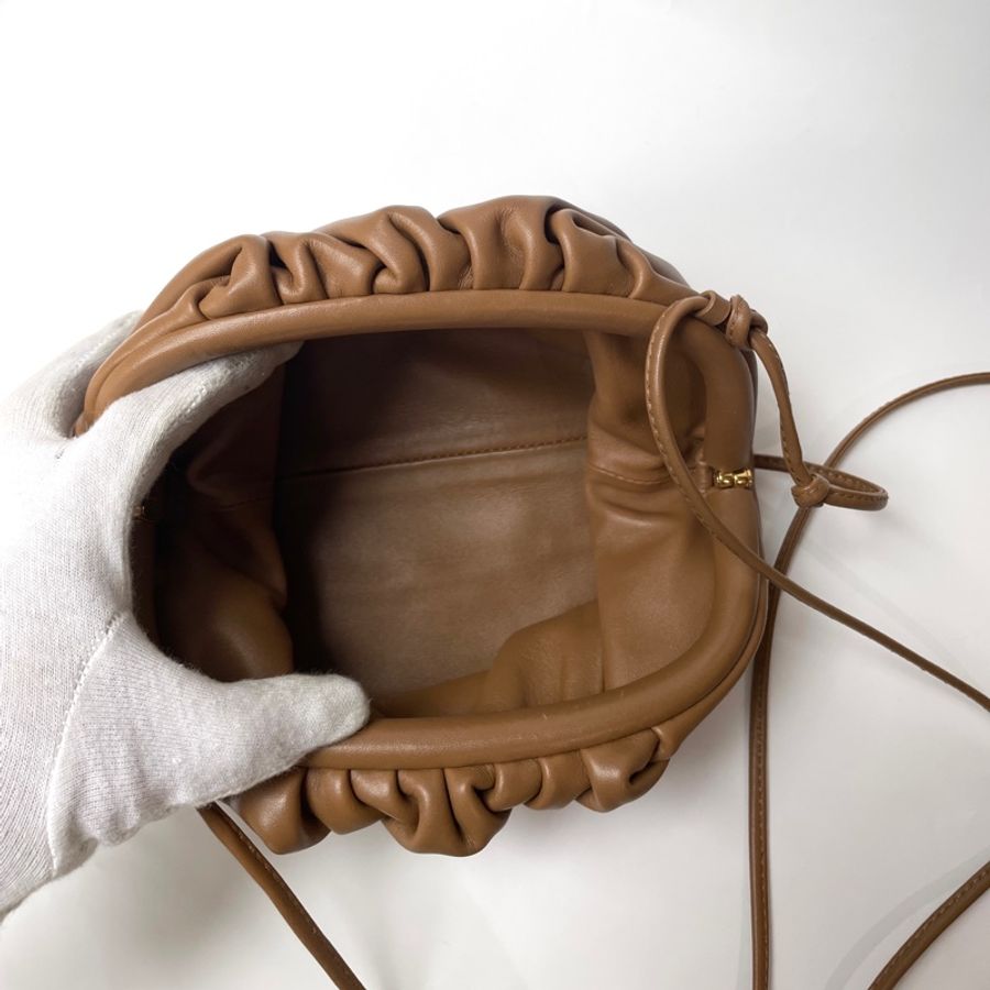 Bottega Veneta 焦糖色雲朵包 小號-2