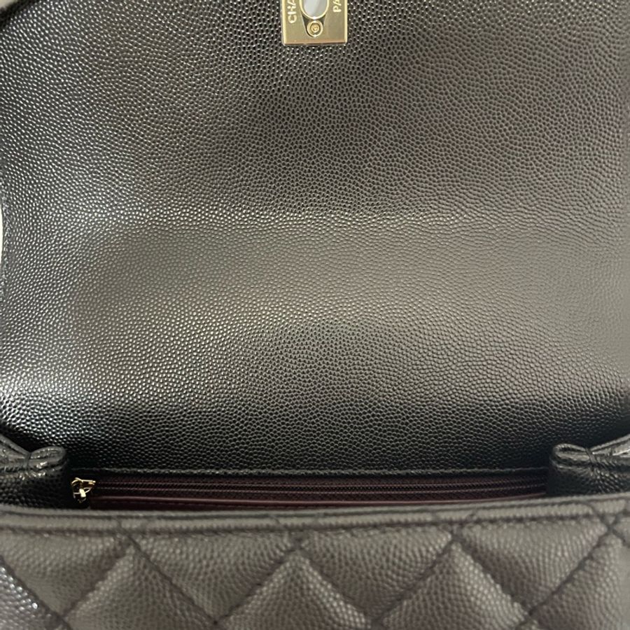 最新23A CHANEL coco handle 24小號-14