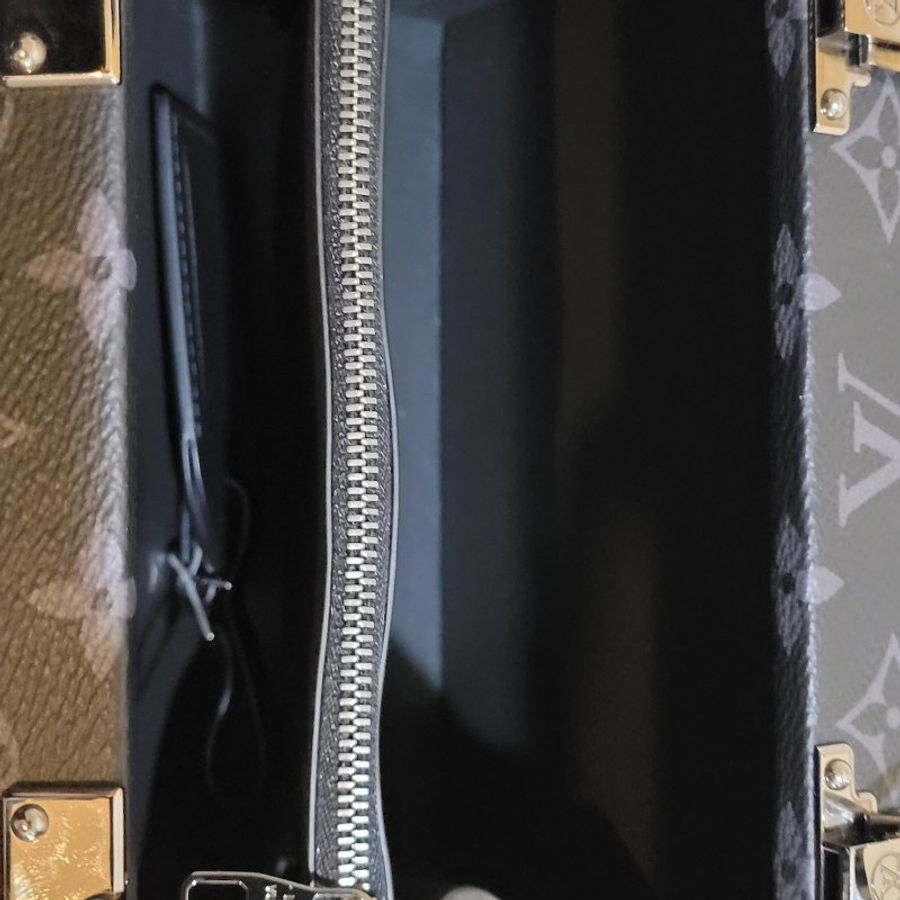 LV 全新 M20251 小箱子 Clutch Box 側背包 硬箱 Monogram Eclipse-3