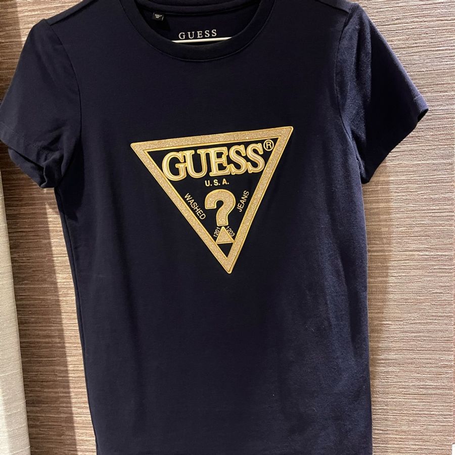 GUESS 藍色T shirt(女款)-38